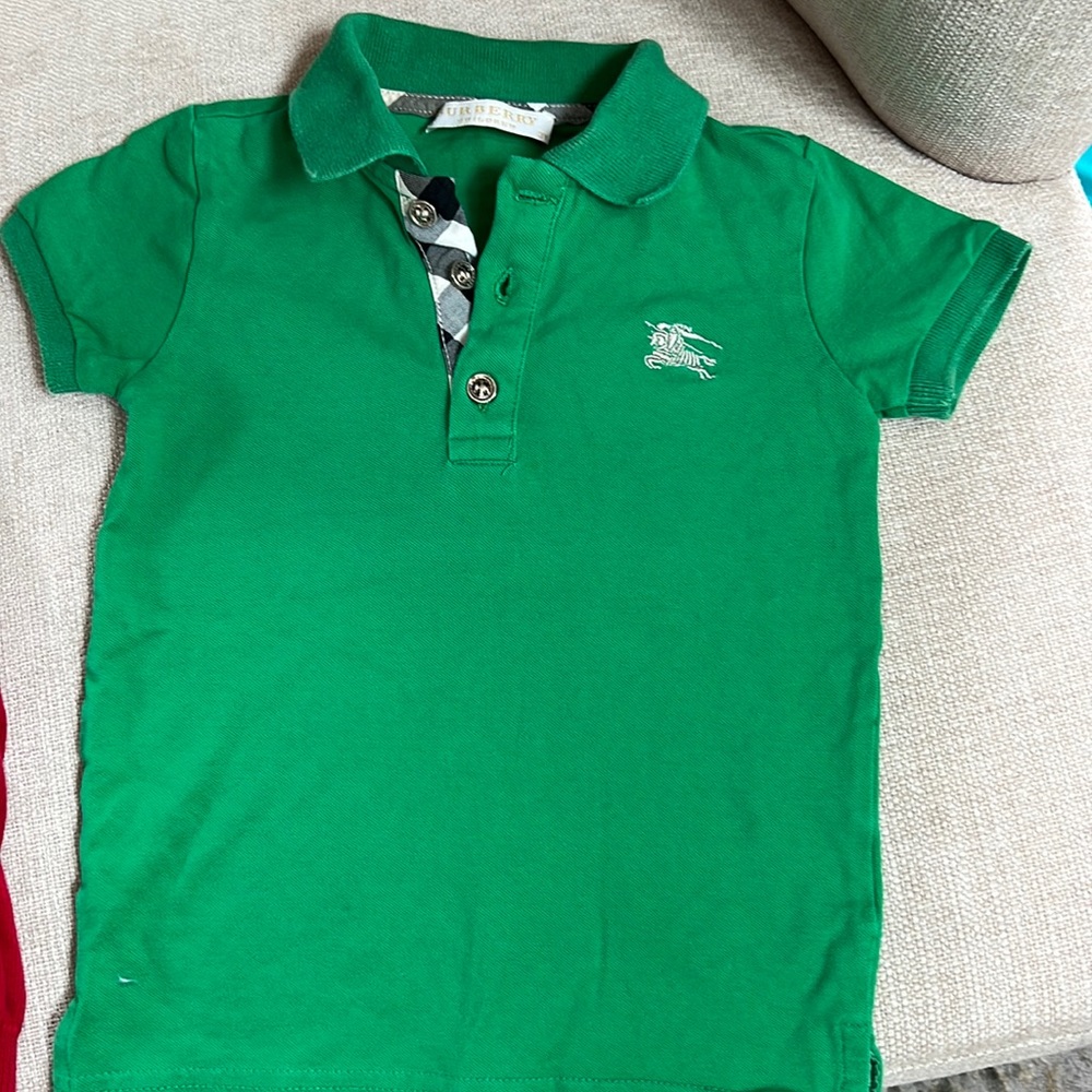 Burberry kids polo
